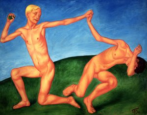 Die spielenden Jungen, 1911